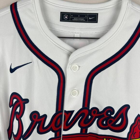 Atlanta Braves Nike MLB Limited Home Jersey Men's Size M 2025 Authentic NWT - Picture 7 of 7